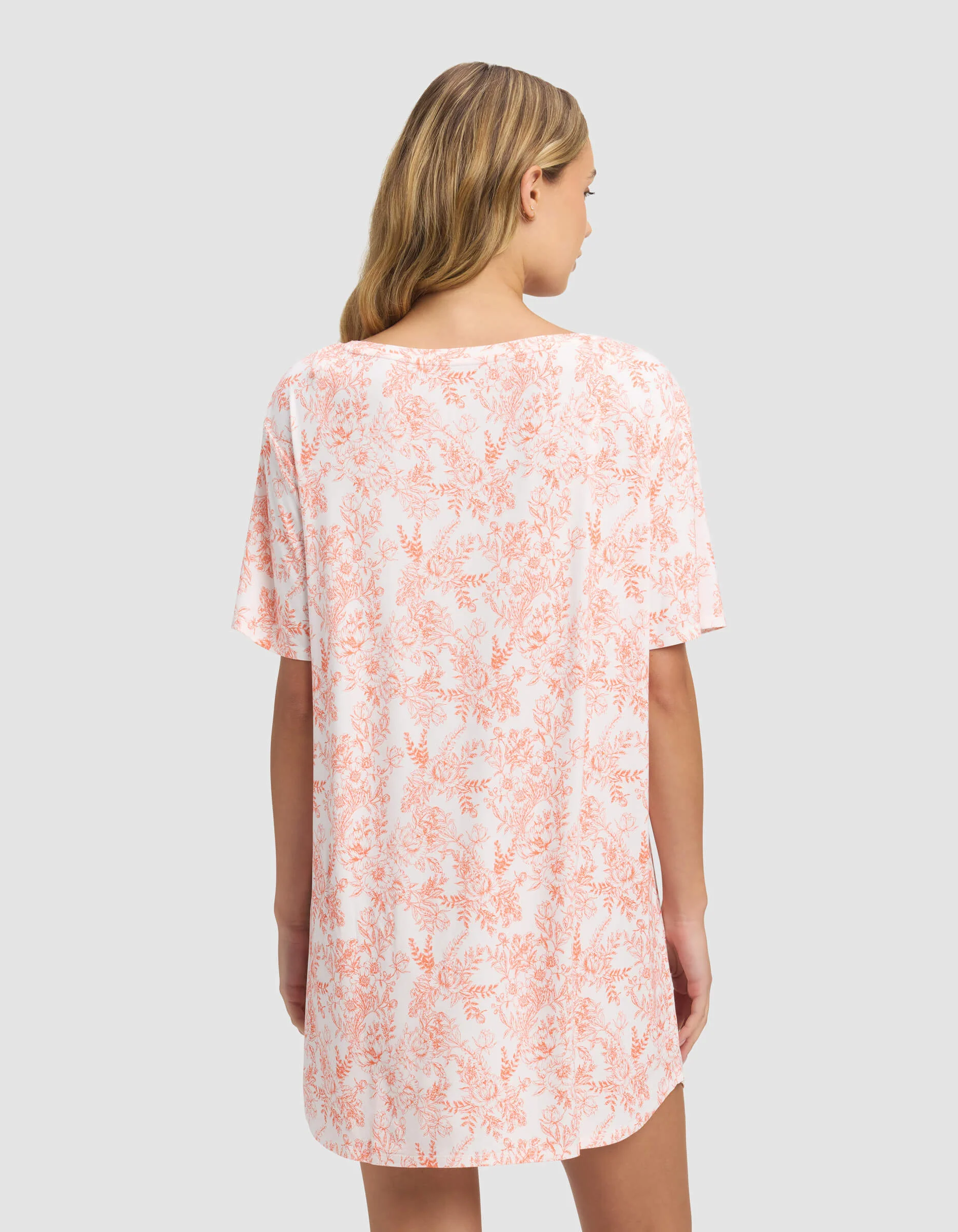 Women's Bamboo Stretch-Knit Sleep Dress - Image 9