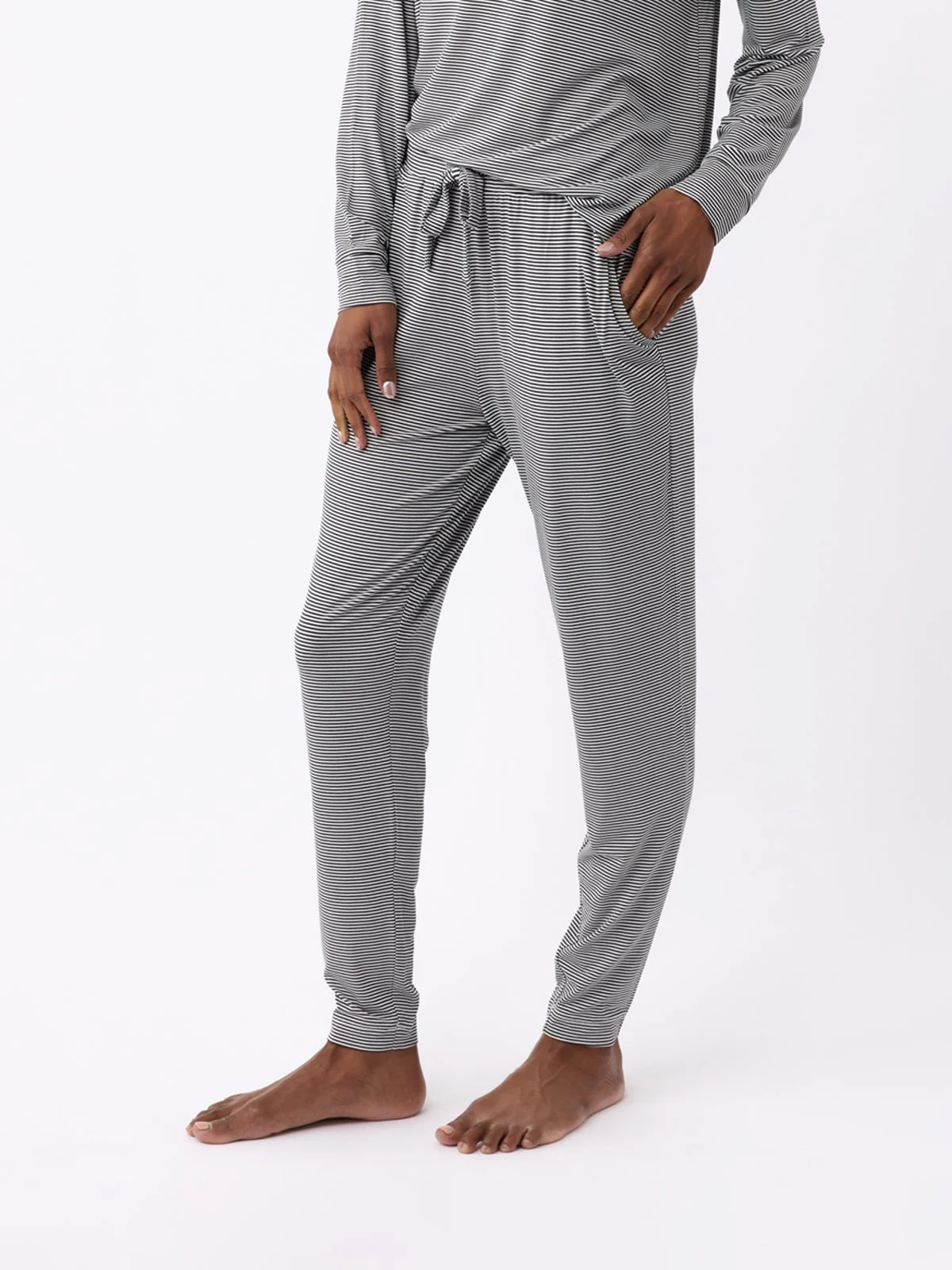 Women's Bamboo Stretch-Knit Tapered Pant - Image 27