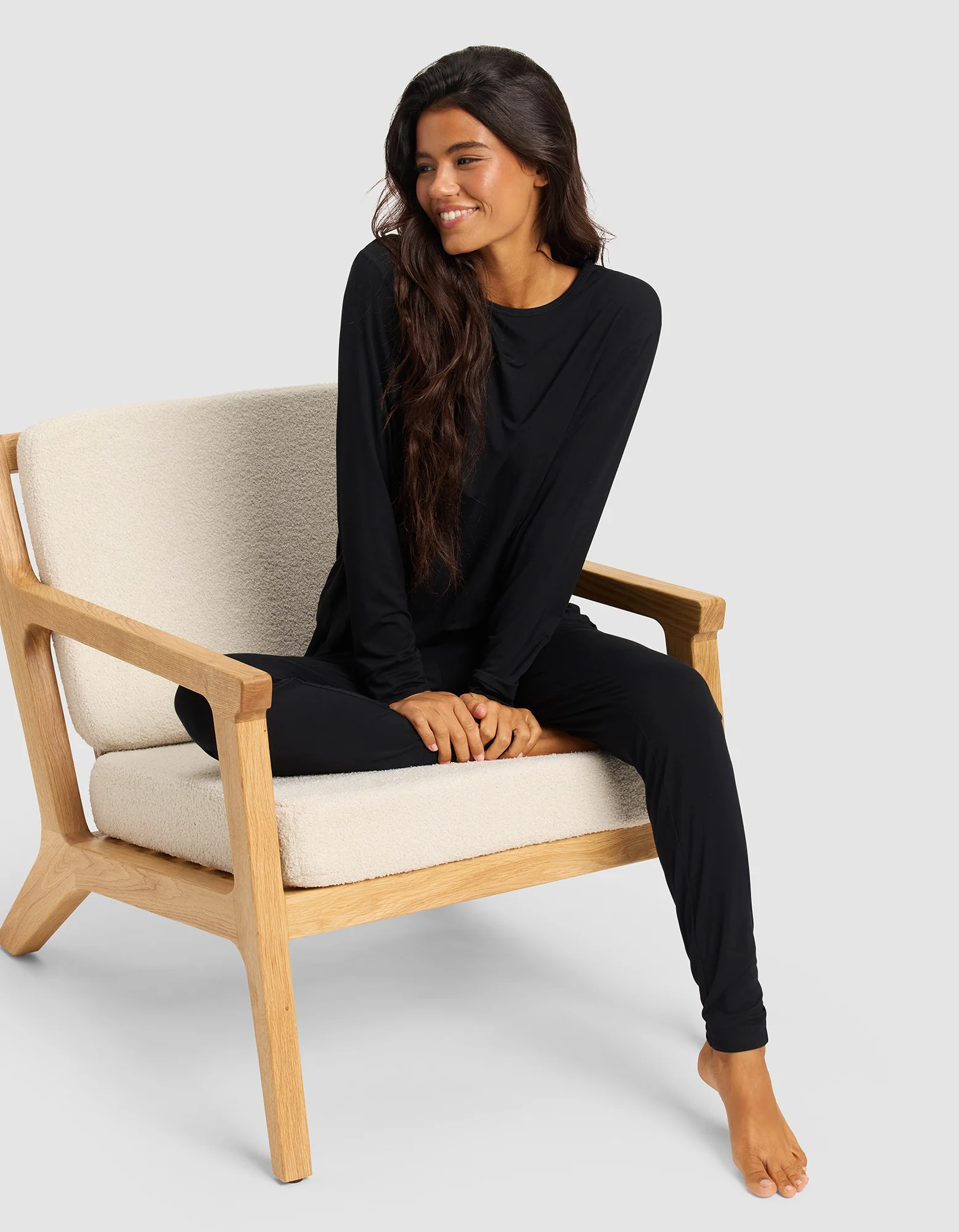 Women's Bamboo Stretch-Knit Tapered Pant - Image 7