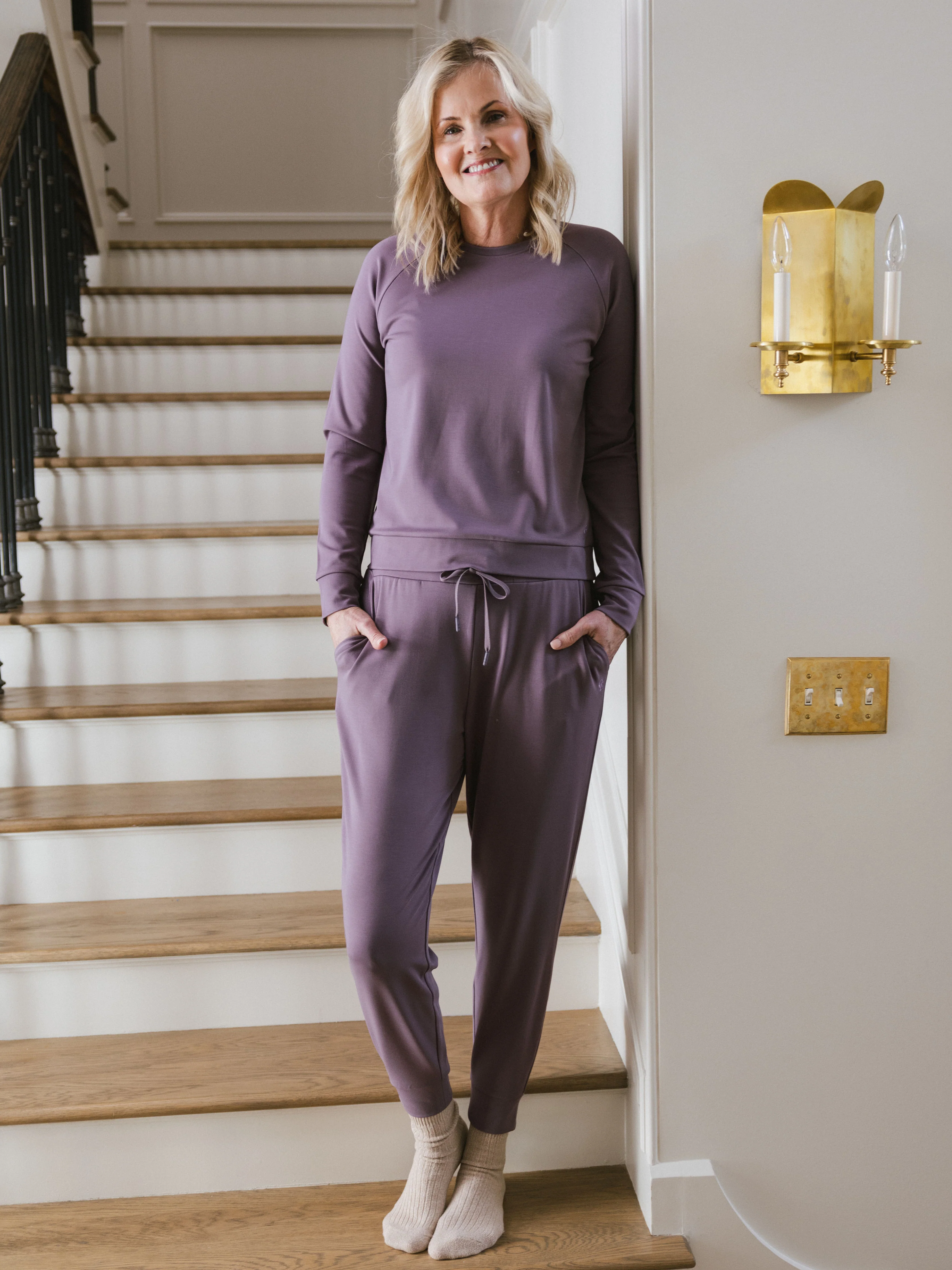 Women's Brushed Bamboo Joggers - Image 27