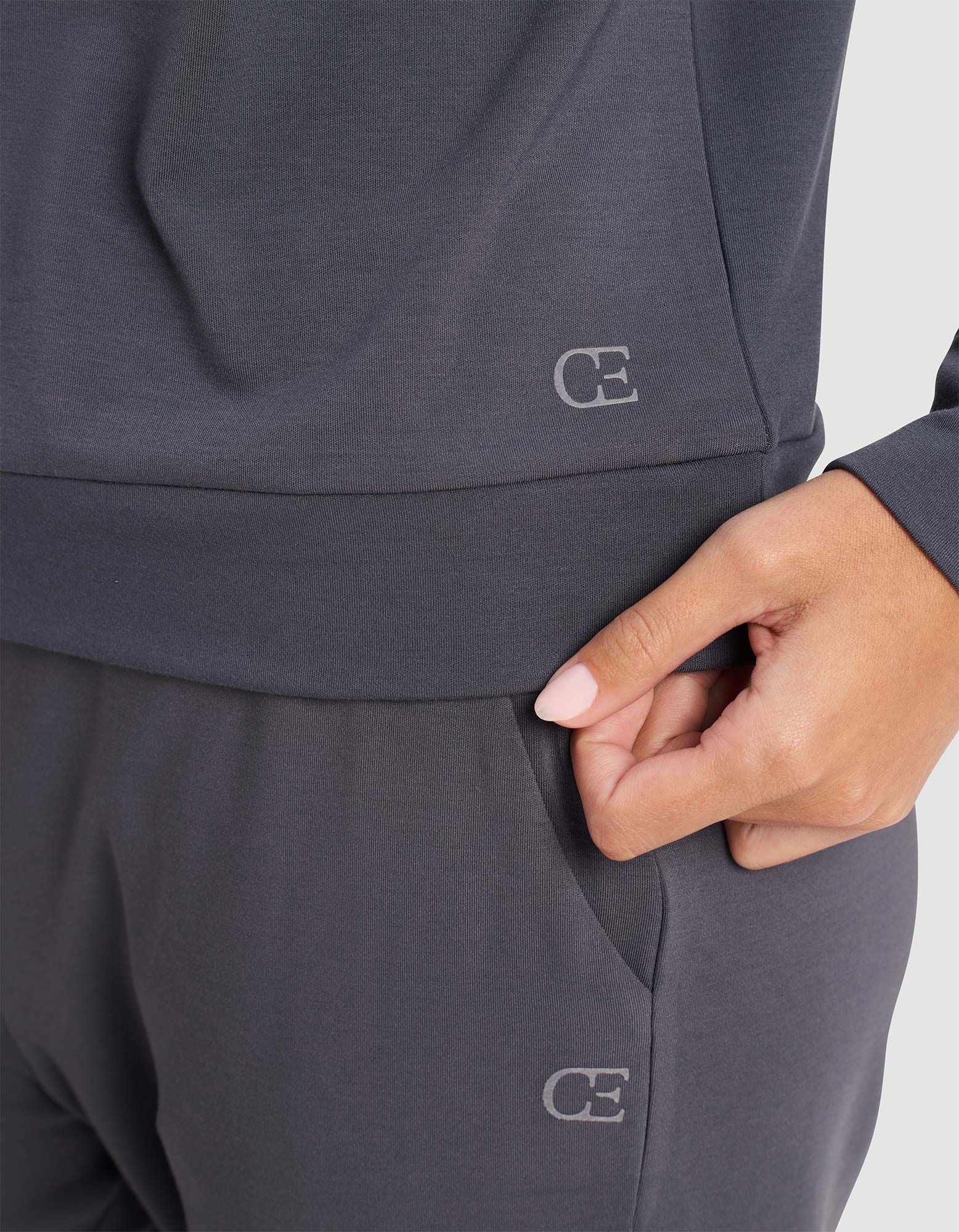 Women's Brushed Bamboo Pullover Crew - Image 12