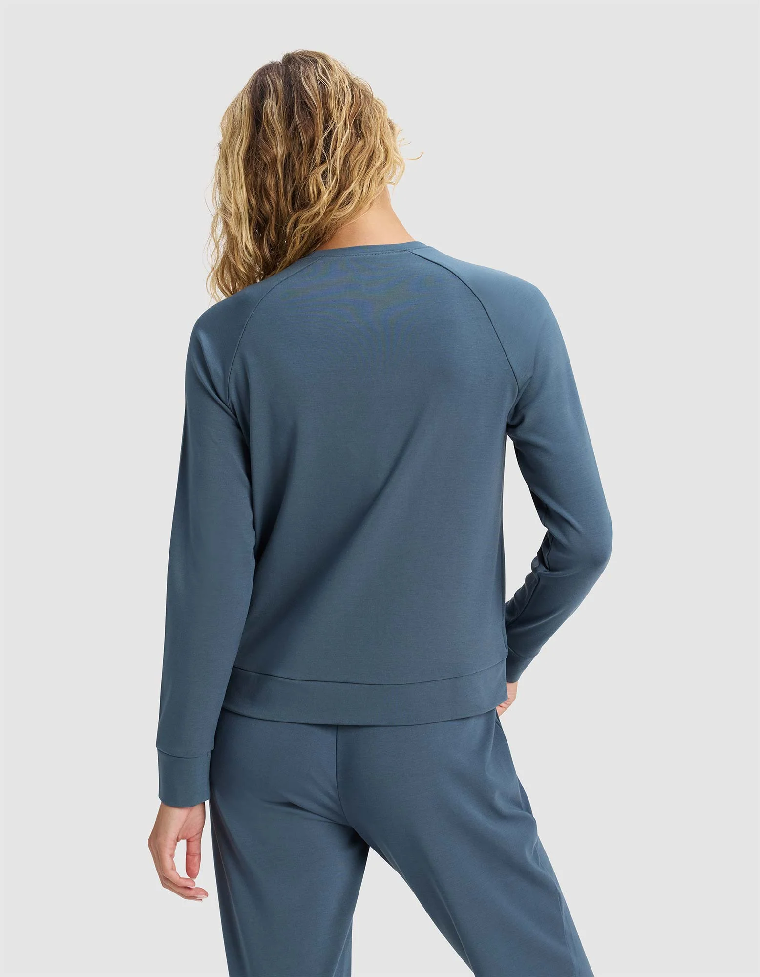 Women's Brushed Bamboo Pullover Crew - Image 14