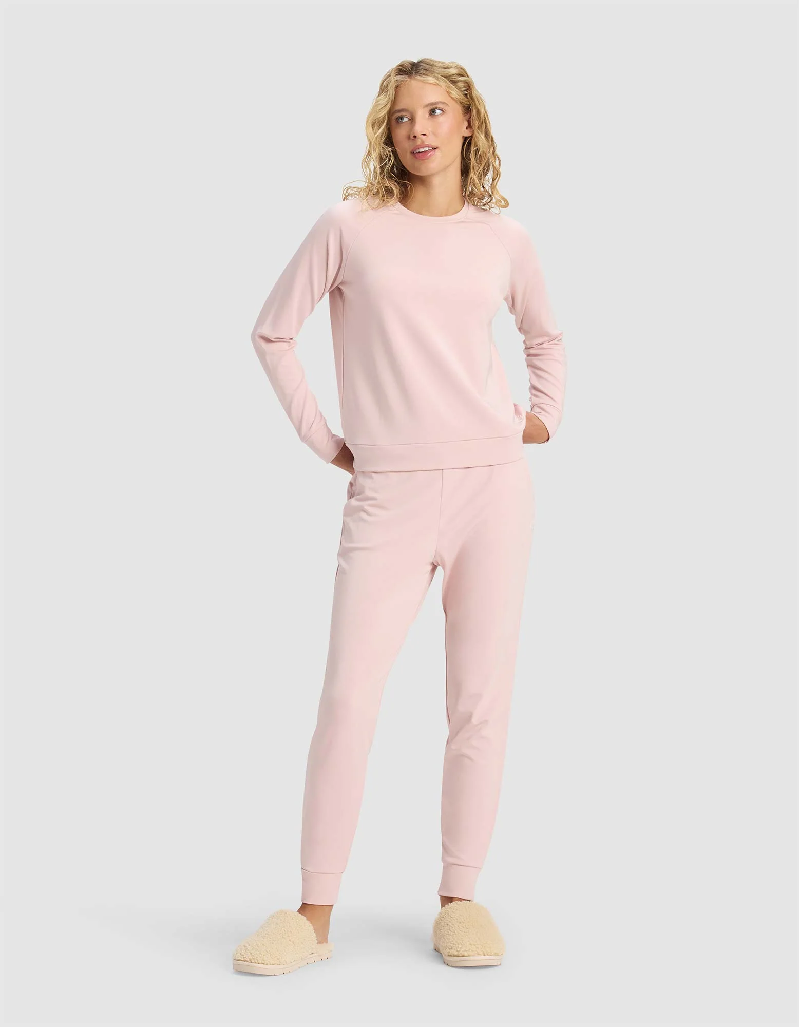 Women's Brushed Bamboo Pullover Crew - Image 19