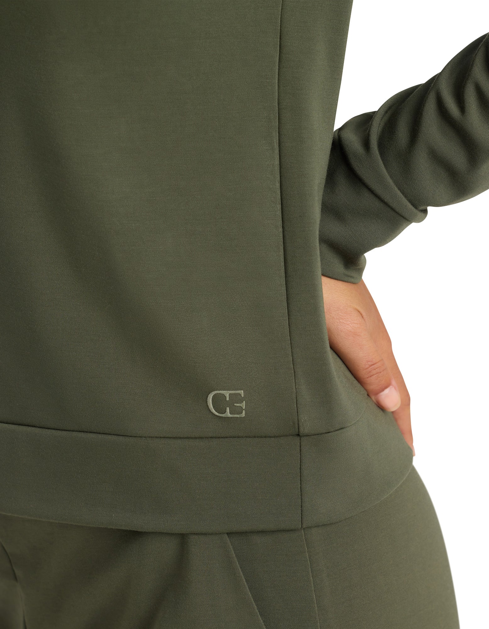 Women's Brushed Bamboo Pullover Crew - Image 31