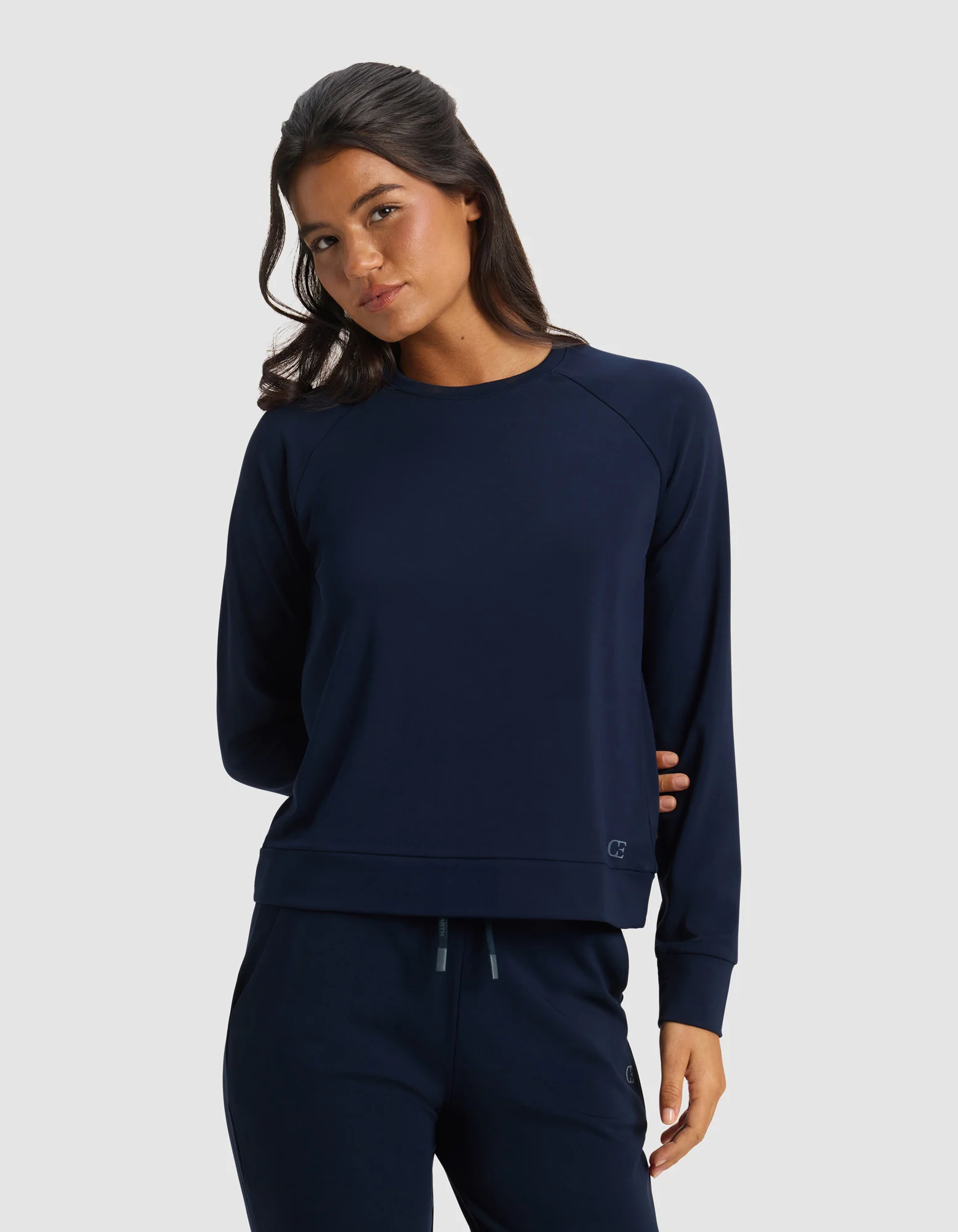 Women's Brushed Bamboo Pullover Crew - Image 7