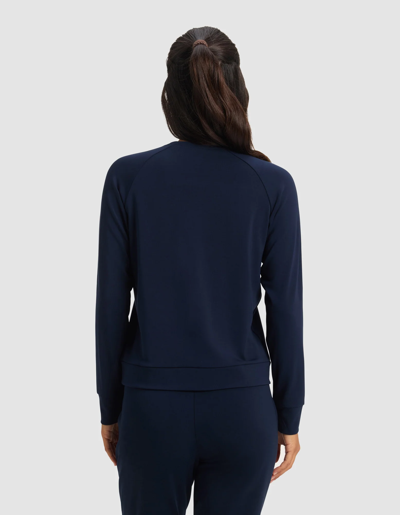 Women's Brushed Bamboo Pullover Crew - Image 8