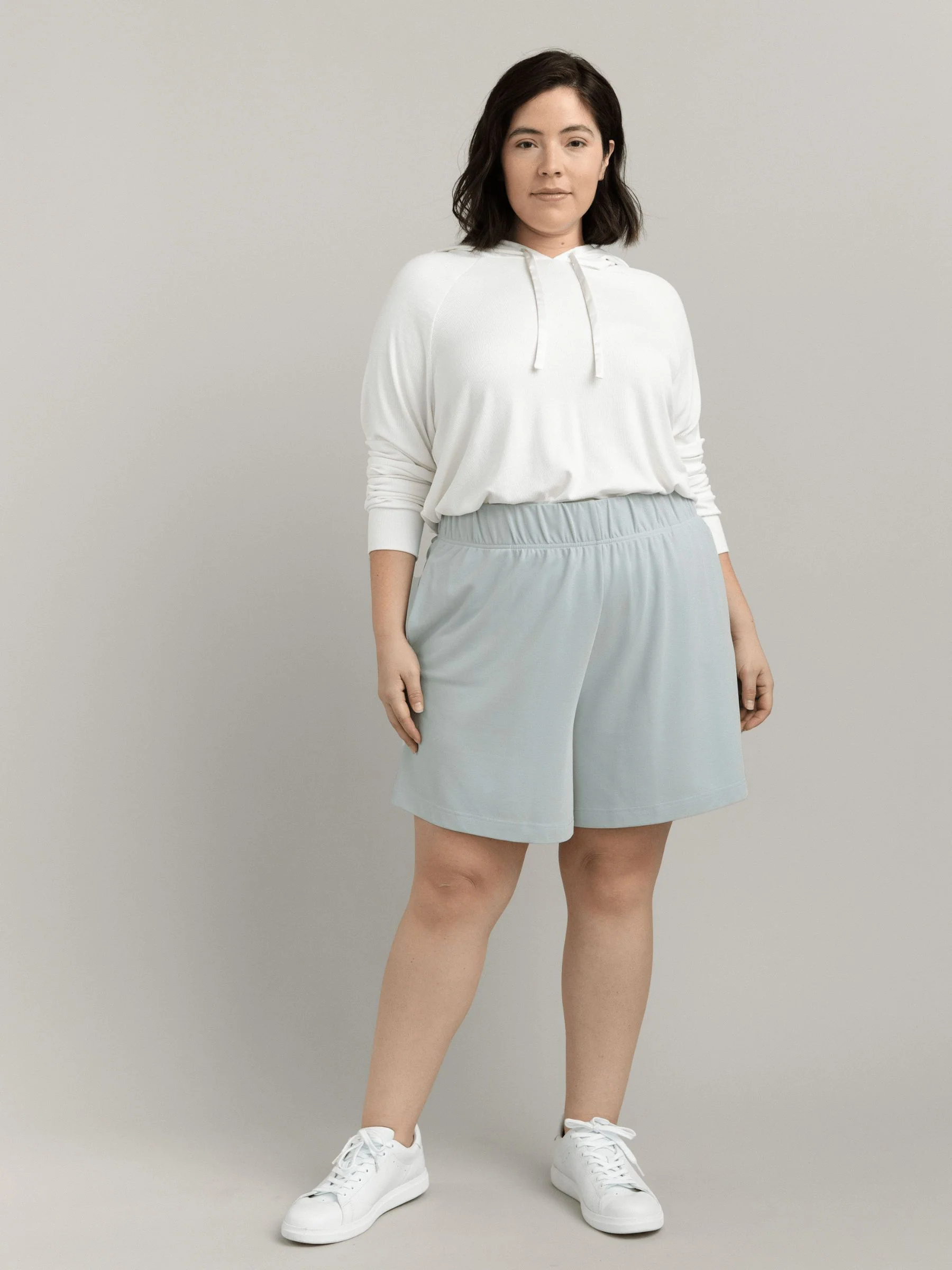 Women's Modern Modal Mid-Length Shorts - Last Chance - Image 15