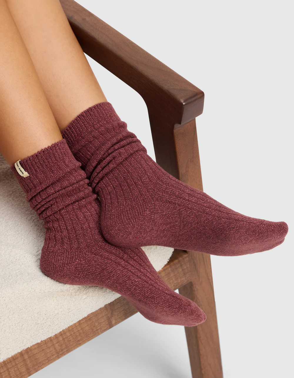 Women's Plush Lounge Calf Sock 3-Pack - Image 13