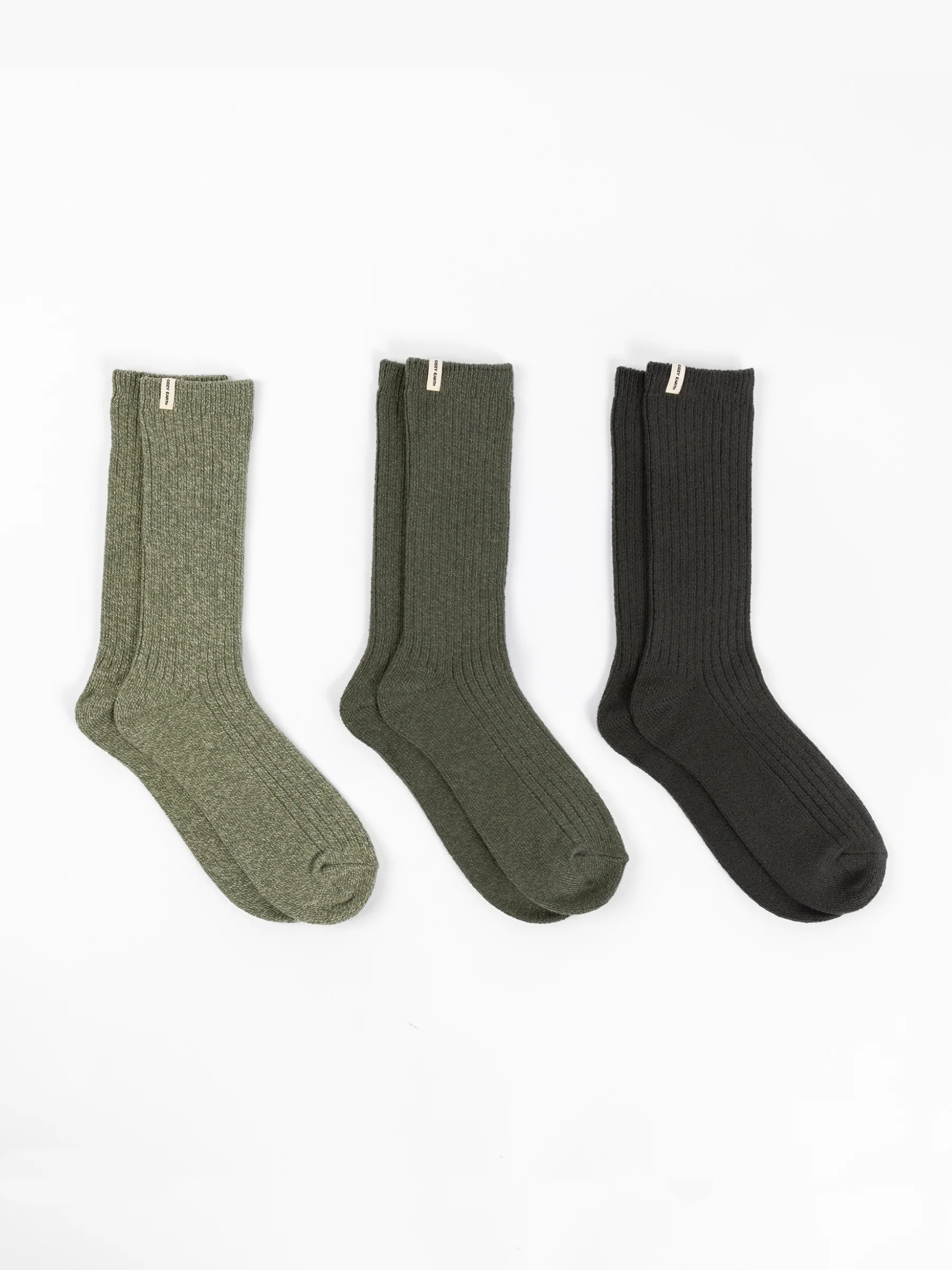 Women's Plush Lounge Calf Sock 3-Pack - Image 15