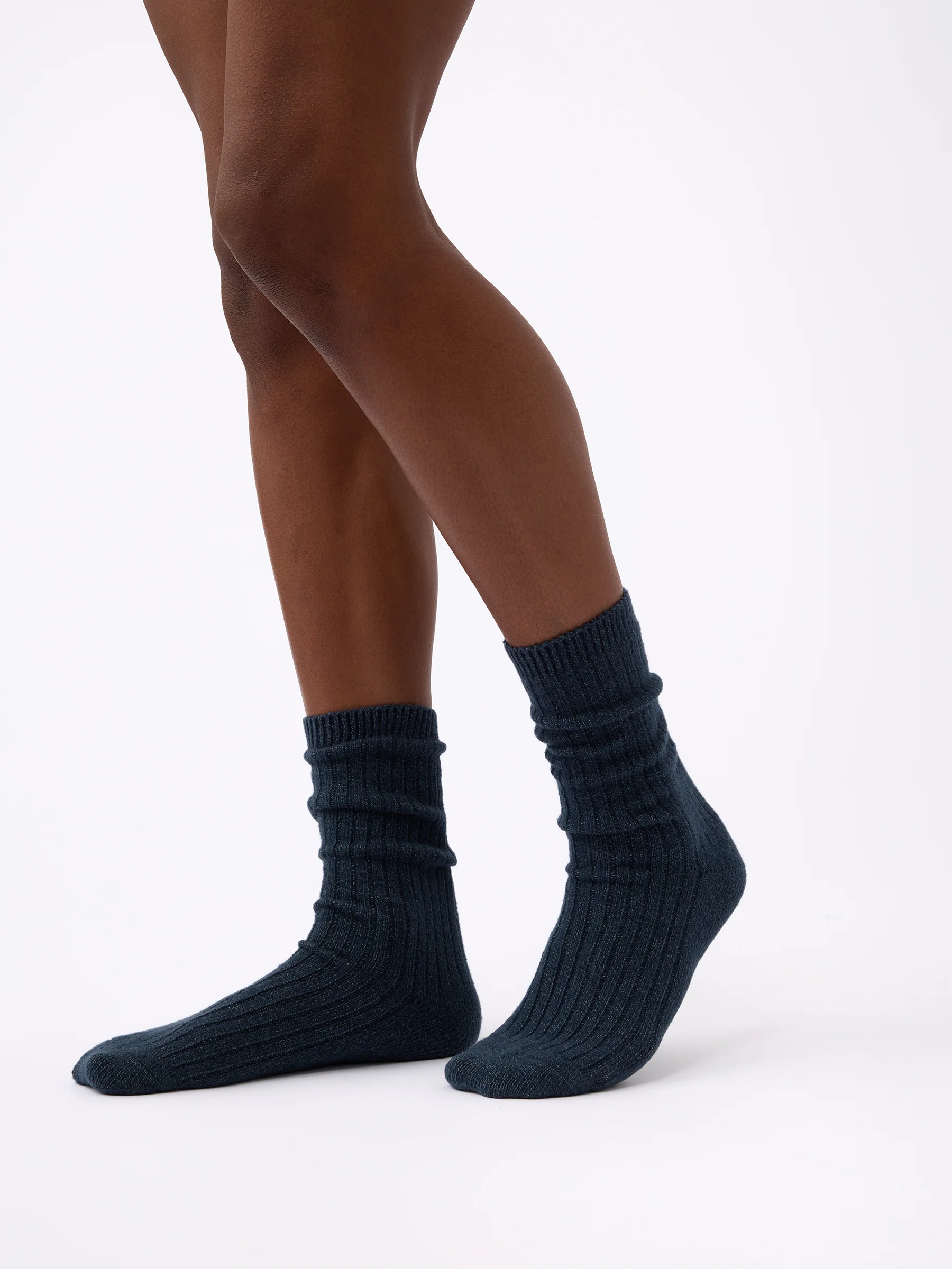 Women's Plush Lounge Calf Sock 3-Pack - Image 25