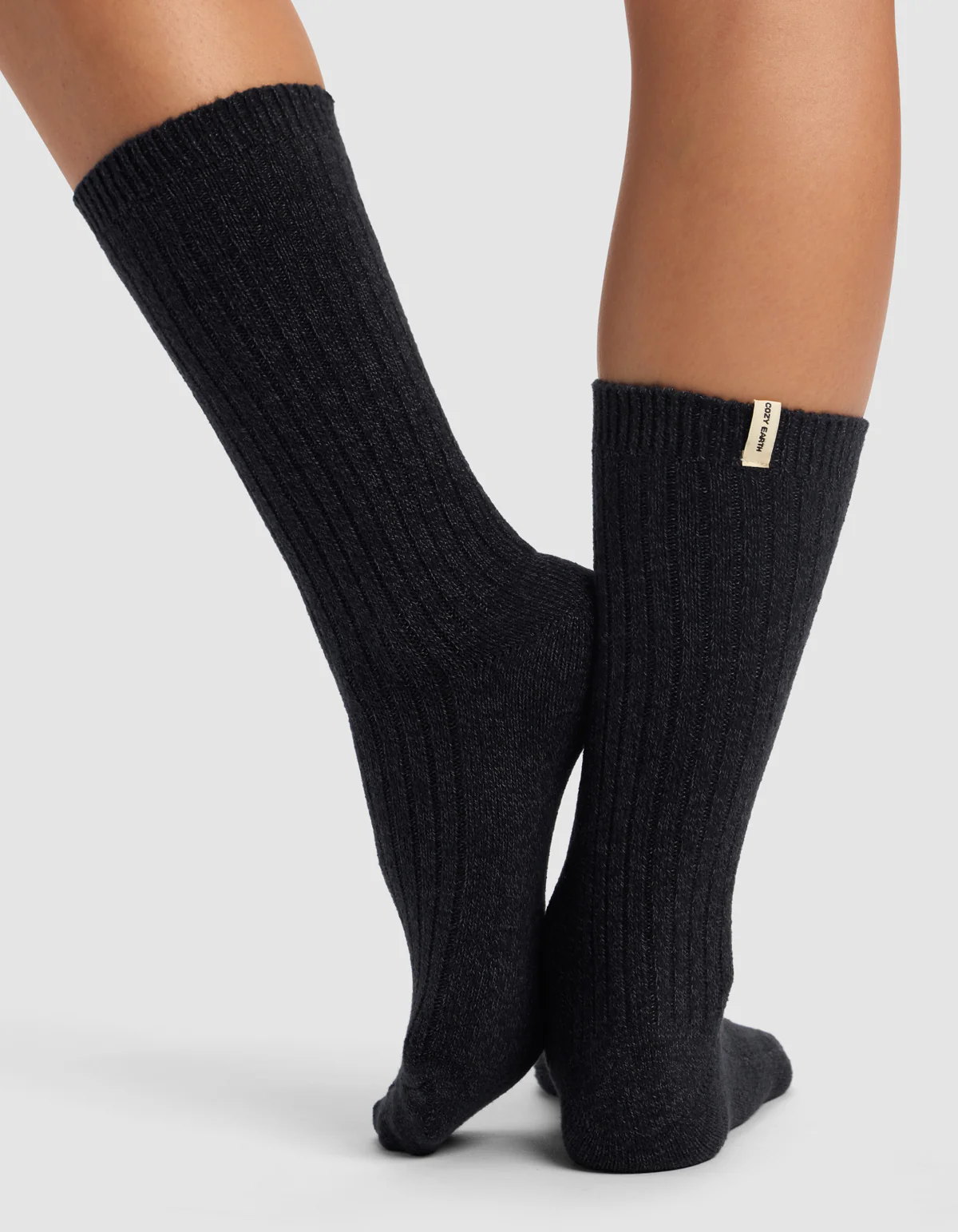 Women's Plush Lounge Calf Sock 3-Pack - Image 36