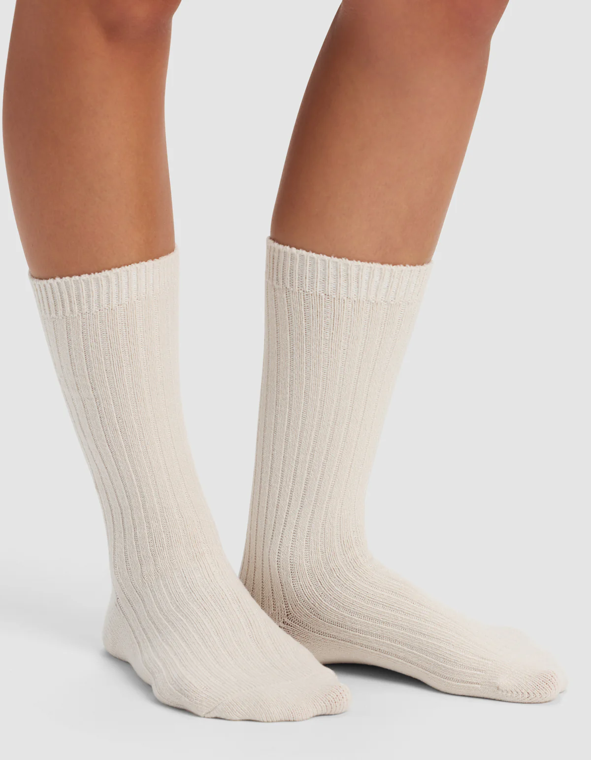 Women's Plush Lounge Calf Sock 3-Pack - Image 4